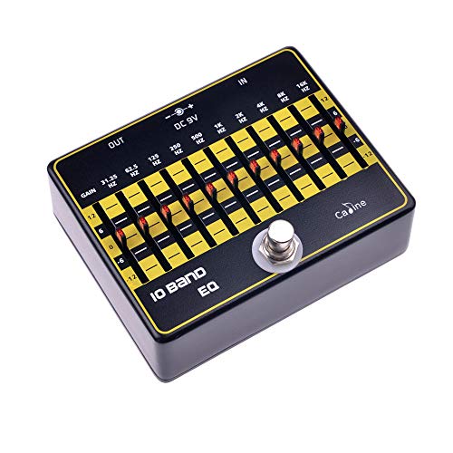 Image of Caline CP-24 10-Band EQ Equalizer Guitar Effects Pedal With True Bypass