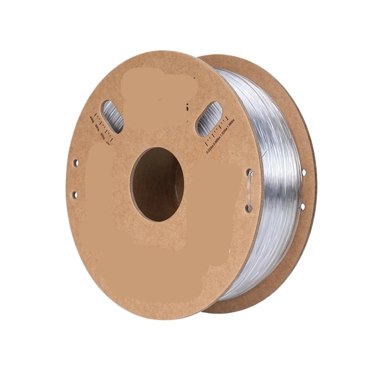 3D-Drucker Filament 3D-Drucker-Filament, 1,75 mm, kg, transparent, starr, for alle Drucker