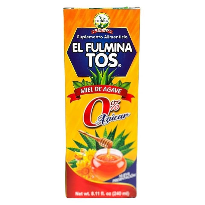 El FulminaTos Jarabe adulto con miel de agave 8.11 Fl Oz miniatura 6