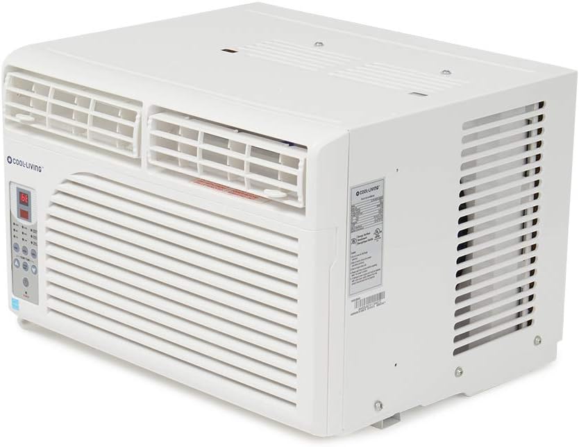 Cool Living 6,000 BTU Home Office Window Mount Air Conditioner