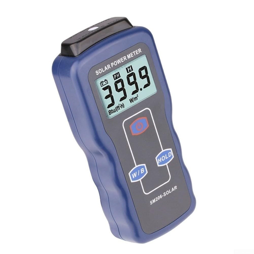 Misuratore di energia solare SM206 Tester di radiazione 0,1-3999 W/m²