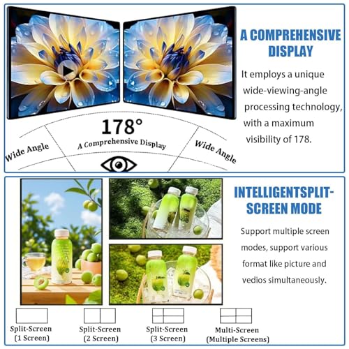 Image of Digital Signage Display for Shop Windows, Landscape /Portrait Mode, Remote /USB Broadcasting, Wall /Recessed Mounting, LED Advertising Screen for Playing Videos /Images, for Home & Commercial Use 43 inch