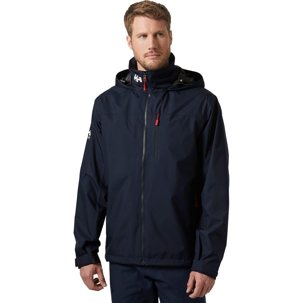 Helly-Hansen Mens Crew Hooded Waterproof Sailing Jacket