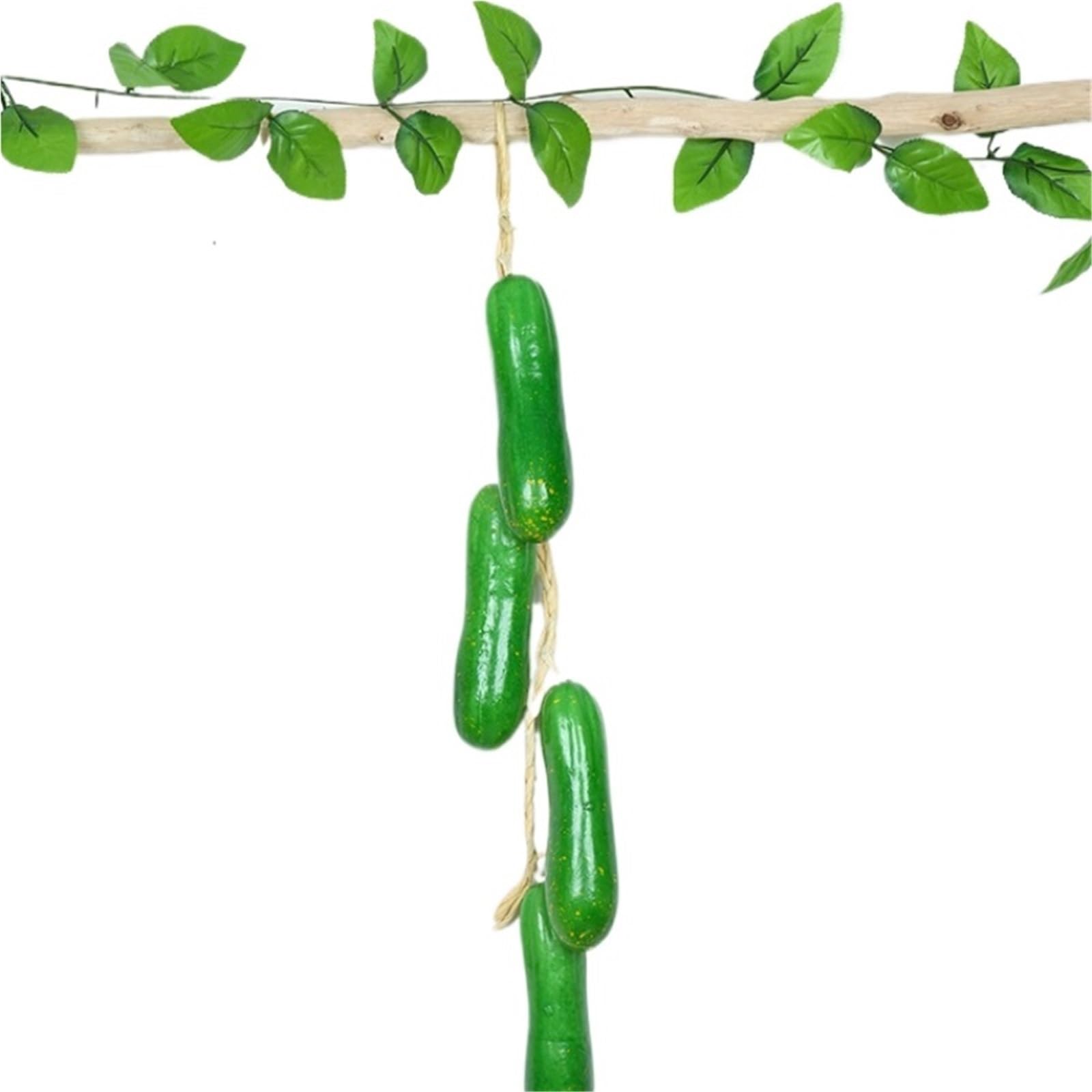 BAYNOPURIN Simulated Vegetables Artificial Vegetable Skewers Home Hotel Restaurant Photography Props Window Decoration Cucumber Corn