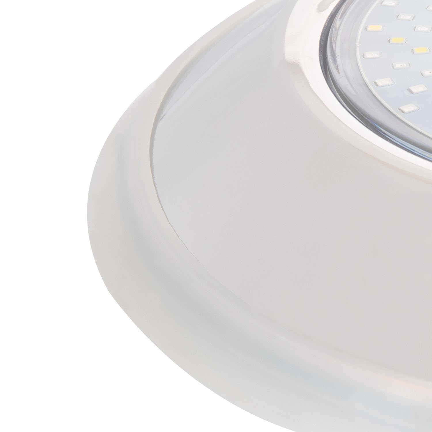LEDKIA Foco Piscina Superficie LED RGBW Sumergible 12V DC IP68 Acero Inoxid