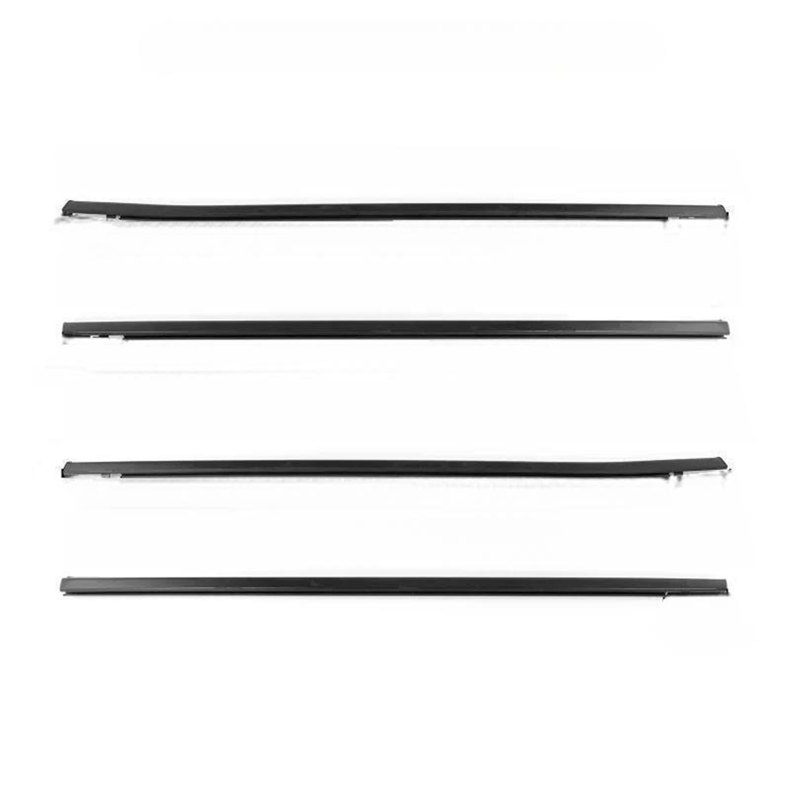 Snwdbh 2016-2019 Car Window Glass Sealant Strip For Civic Sedan 2001-2019 Weatherstrip Trim Sealing Rubber Side Door Outer Waterproof Belt Exterior Belt(2016-2019)