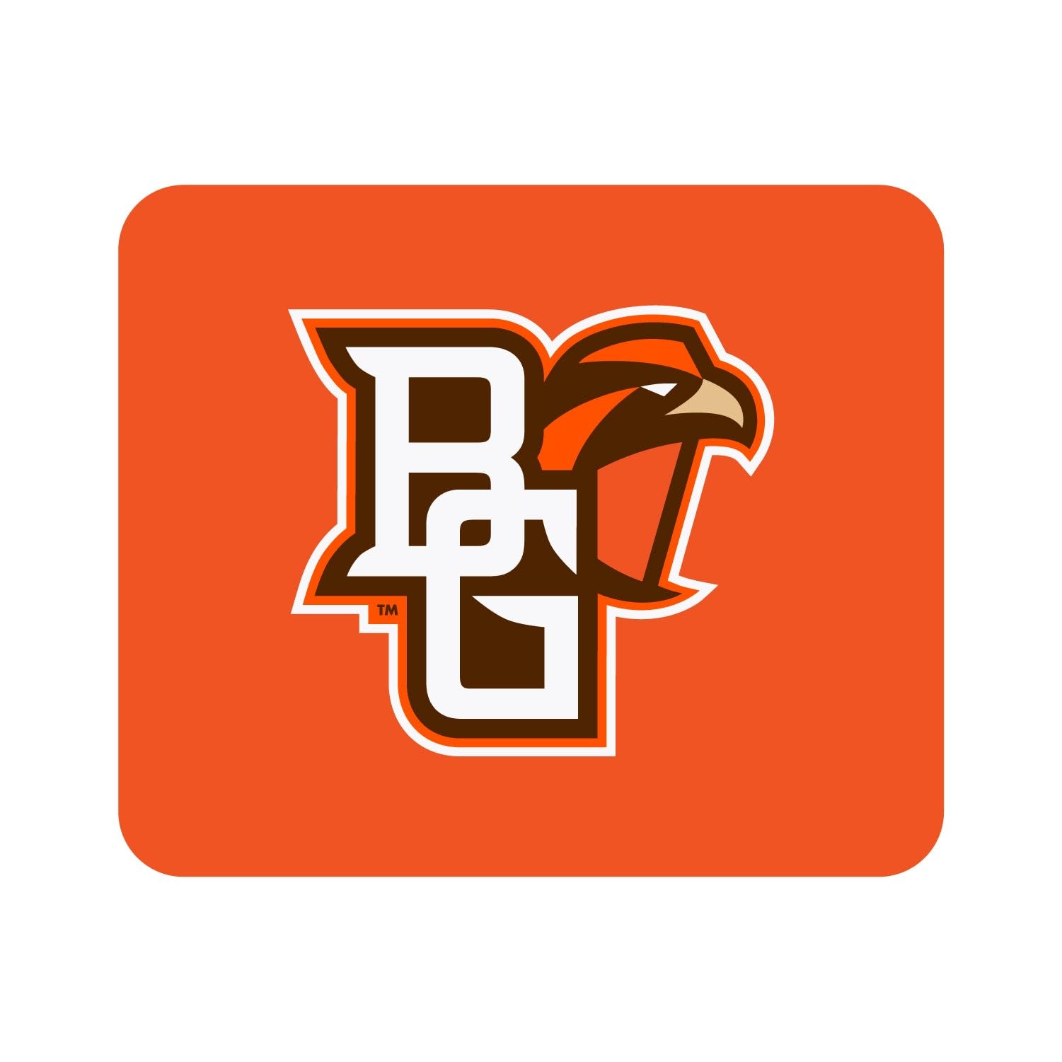Mouse Pad, Fabric, Bowling Green State University Standard/Classic Orange