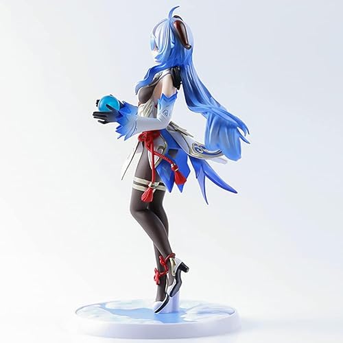 Miniatura 3 de Genshin Impact Ganyul - Figuras de acción de Ganyul, a escala 17, escultura original de personaje de juego auténtico, para decoración del hogar,