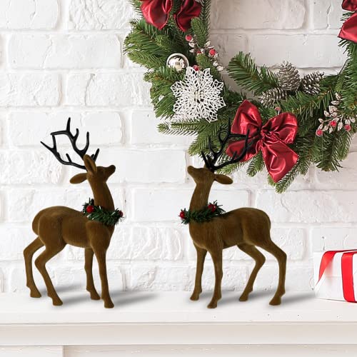Lotus Hills LH-XQS-CR01 2Pcs Reindeer Christmas Decorations thumb #6