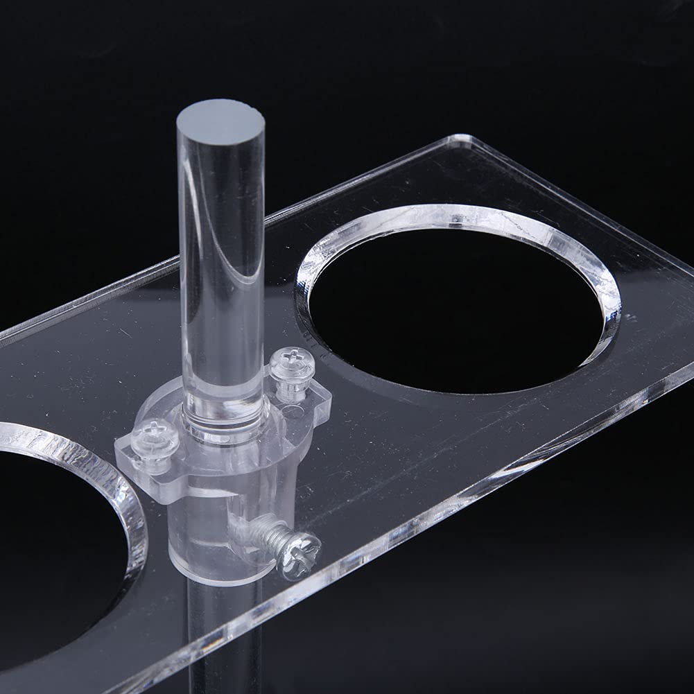 Trichterhalter, Höhenverstellbares Trichtergestell, Labor-Fix-Zubehör mit 4 Löchern, Trenntrichter-Ständerhalter, Laborzubehör, Trichter-Display-Halter