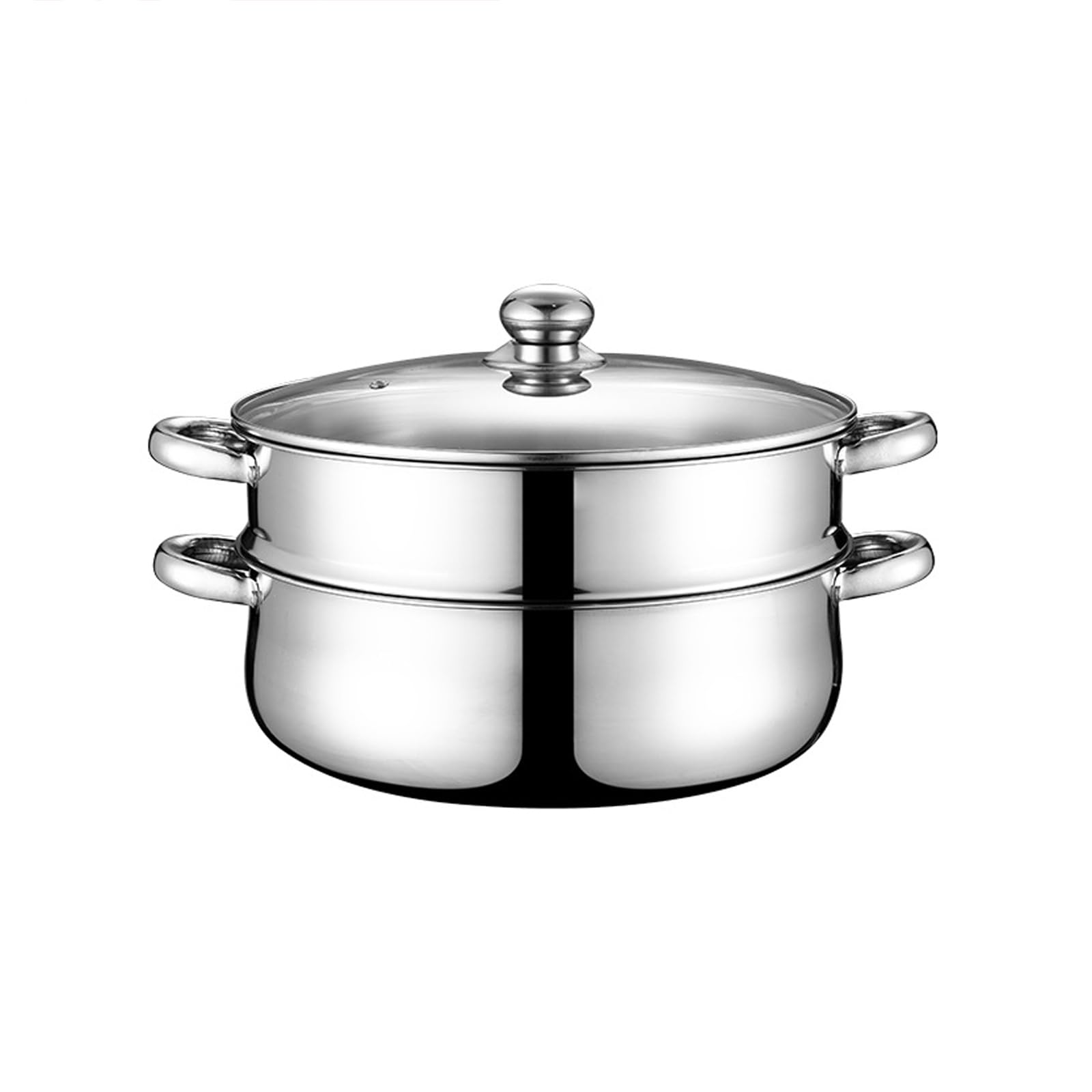 ステンレス製二層蒸し器 Amazon｜ステンレス蒸し器 多層 二段蒸し器 蓋付ステンレス 家庭用