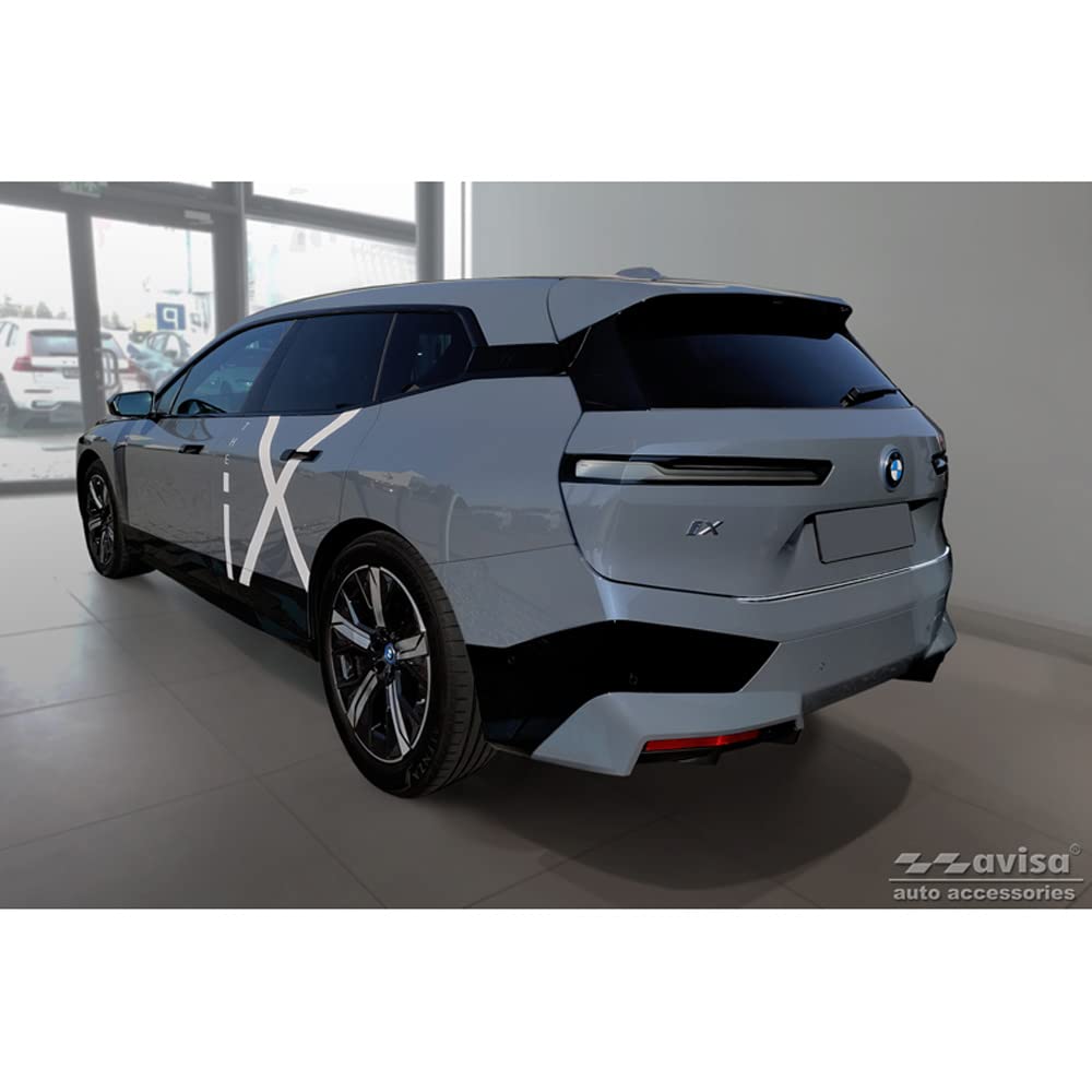 Protezione Paraurti In Acciaio Inox Per BMW X1 F48 2015-2022 | V2A Spessore 0,7 Mm, Adesivo 3M Preinstallato, Made In Germany