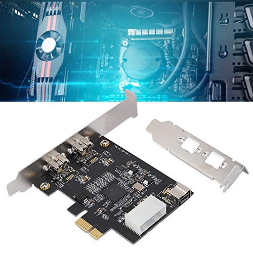 image for Yoidesu Firewire Ports PCI-Express Controller Card PCI E to 3-Port 139