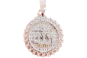 Iced Out Diamond Allah Disc Pendant: A Luxurious Symbol of Faith