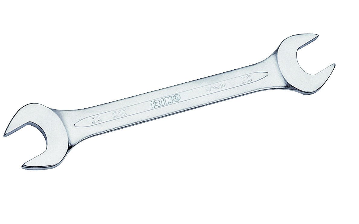 Open End Wrench 20-22mm, Silver, 28x225x52