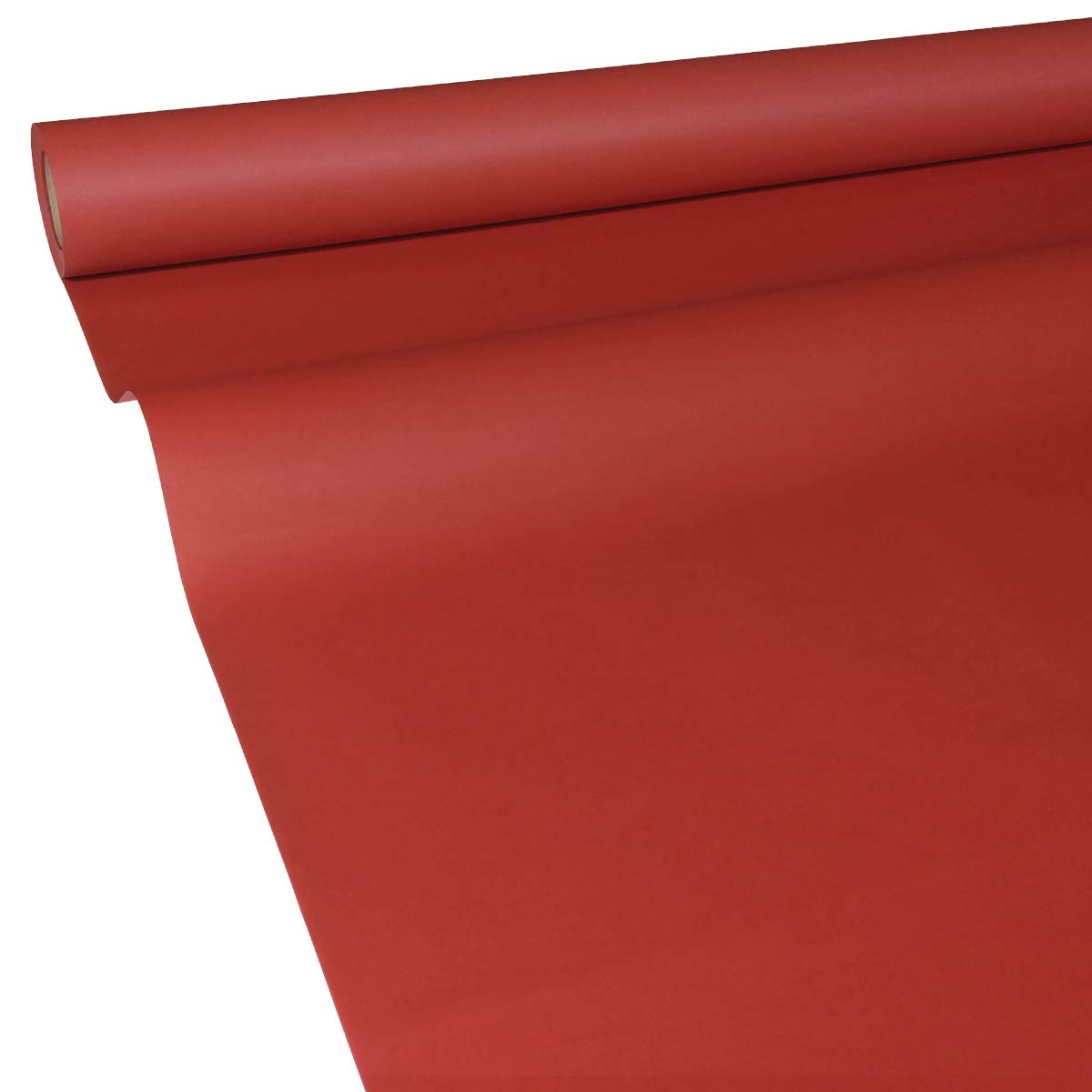 JUNOPAX 44521193 50 x 1.30 m Banquet Roll Paper Tablecloth, Red