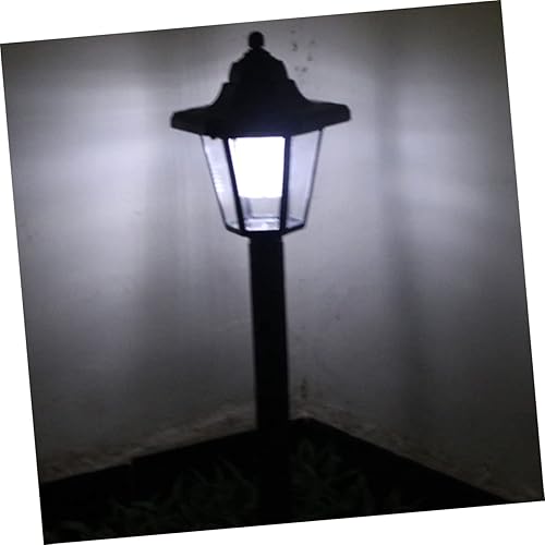 Miniatura 9 de Angoily Lar Luces LED para pasarelas, paquete de 2 luces solares para jardín, exterior, patio, patio, impermeable, luces de paisaje, luz blanca