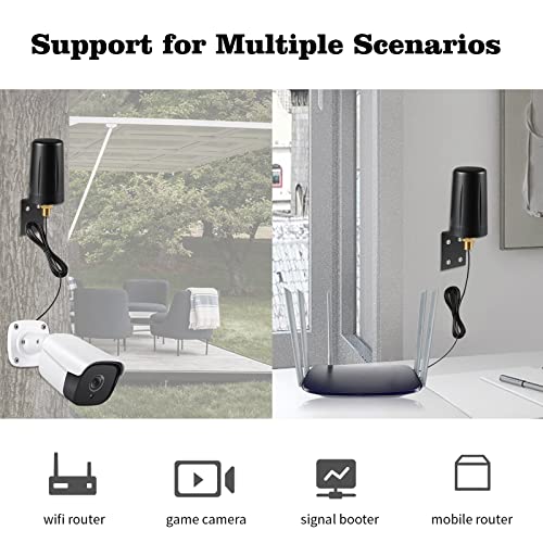 Outdoor 7Dbi Dual Band 2.4Ghz 5Ghz 5.8Ghz Long Range Wifi Booster Antenna For Wifi Router Hotspot Network Devices Pc Security Ip Camera Wifi Internet Wifi 6 Desktop Pc Usb Adapter Wifi Card, Eifagur #TOP5