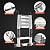 Telesladder Telesladders Multi-Purpose Extendable Ladder Telesladder Multi-Purpose Telesladder with Hooks, Collapsible Extension Ladders with Stabilizer Bar for Roof Home Rv O/1.8M