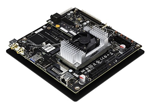 Image of NVIDIA Jetson TX1 Development Kit - Single Board Computer with Wi-Fi, Bluetooth, 256 Cuda Cores, 1 Tflops (Fp16) Peak Performance, 4 GB LPDDR4, 16 GB eMMC, Linux OS