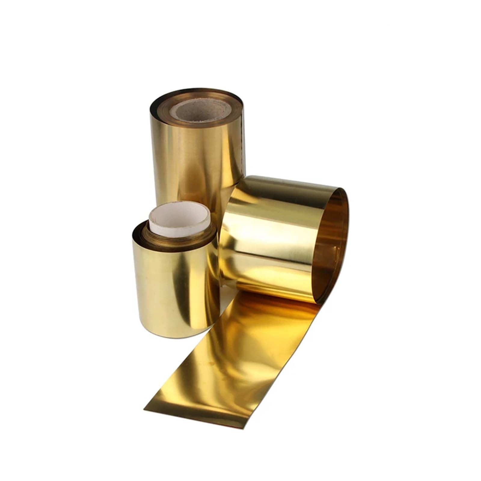 Foglio Di Ottone 1 pz H62 Striscia di Ottone Foglio Spessore 0.05-1mm Bobina Rame Piastra Larghezza 100/300mm Materiale Lavorazione FAI DA TE(0.05x48x5000mm)