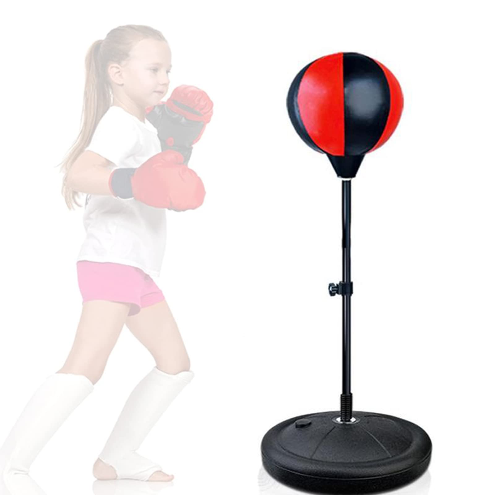 Sac de boxe pour enfants ajustable pour l'entraînement à la maison
