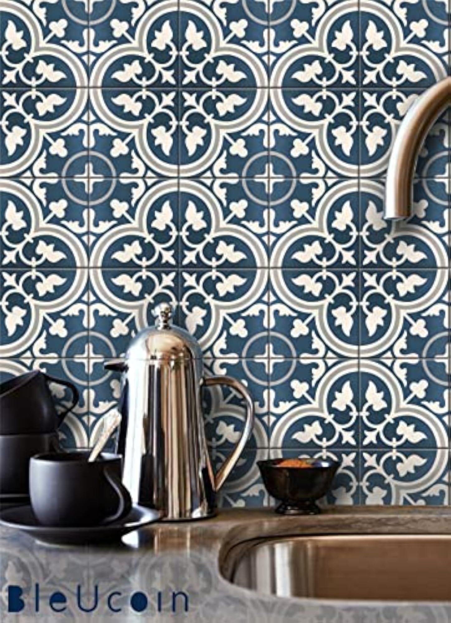 Bruges Peel and Stick Tile Stickers for Kitchen & Bathroom