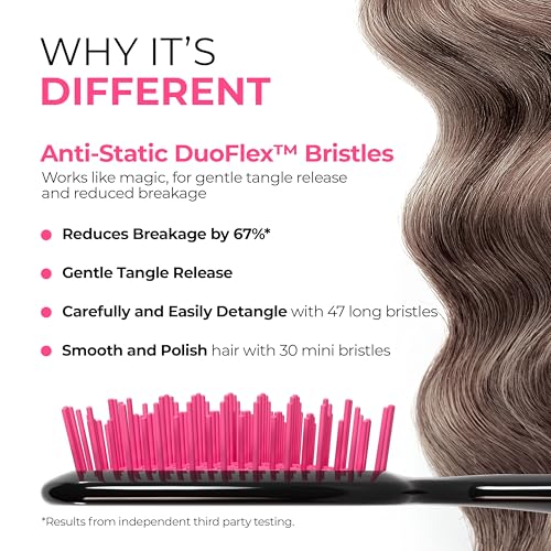 image for FHI Heat UNbrush Detangling Brush for Pain-Free Brushing on All Wet or