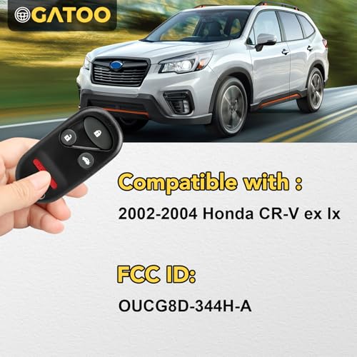 Télécommande CRV 2002-2004 OUCG8D-344H-A clé Honda