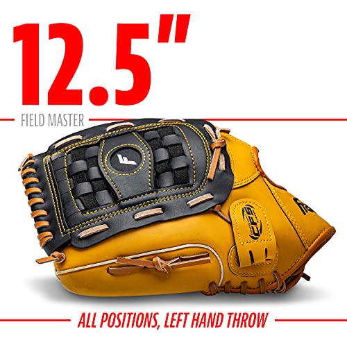 image for Franklin Sports Baseball and Softball Glove - Field Master - Baseball 