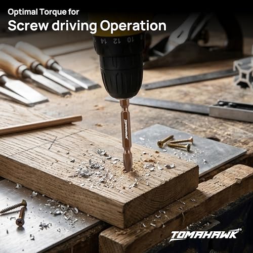 Image of TOMAHAWK TRV-0065 Screw Bits Heavy Duty Stainless Steel 65MM PH2 Magnetic Screwdriver Bit Set For Industrial & Home Use | Fastener Drive Bit for Home, Workshop & Professional Use