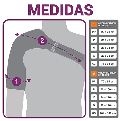 Estabilizador Suporte de Ombro Ombreira bilateral Neoprene