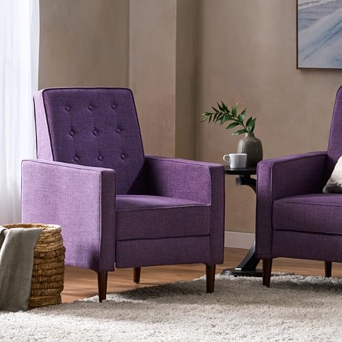 Sillón Recliner Ajustable con Cojín Morado miniatura 5