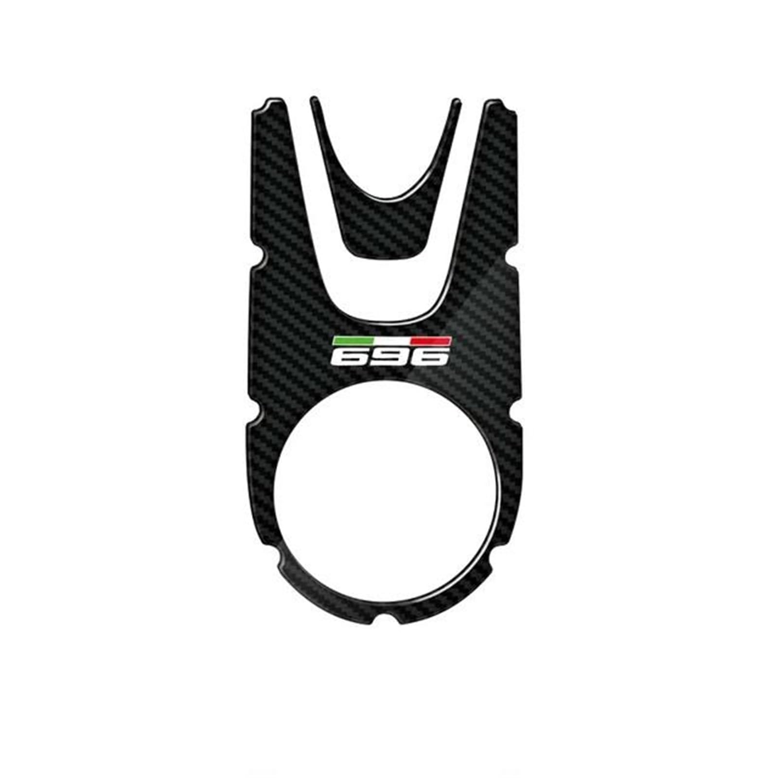Motorcycle Anti Slip Fuel Oil Tank Pad Side Decal Sticker for Ducati for Monster 696 796 821 1100 1200 for Diavel Streetfighter(Color2)