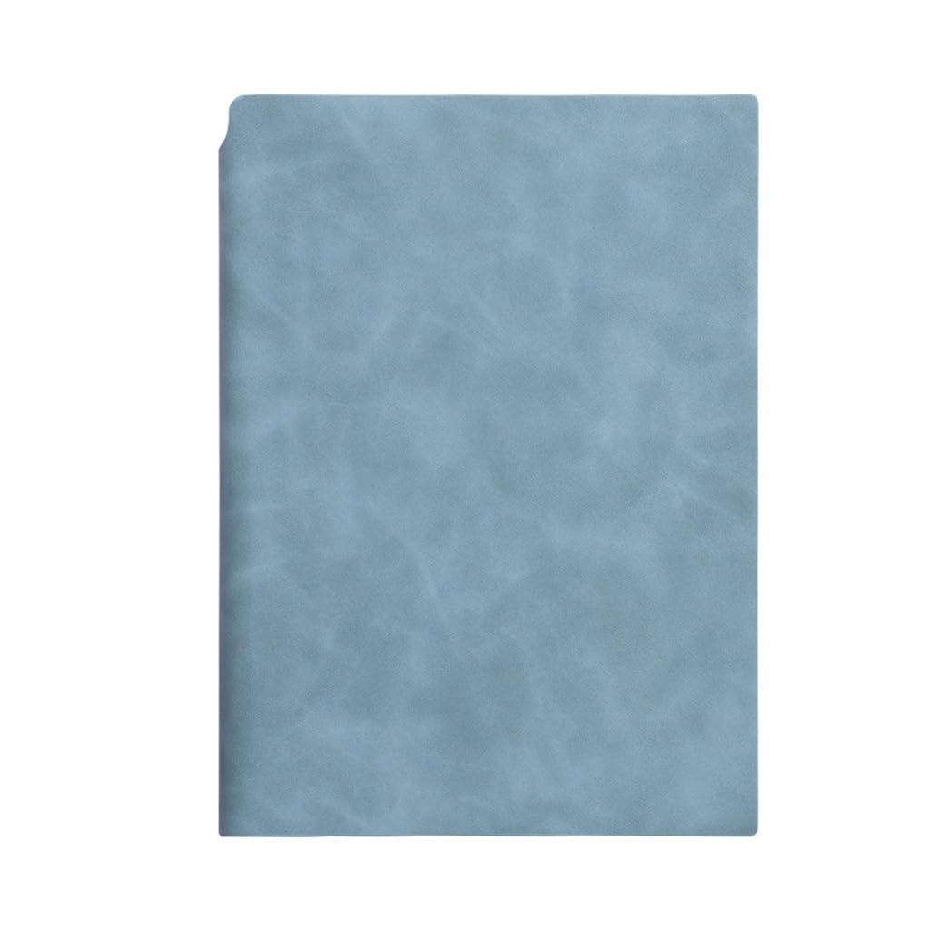 Quaderno A5 Spesso In Similpelle Per Appunti Di Riunioni Aziendali,XADCQW70722-White-style-Light Grey