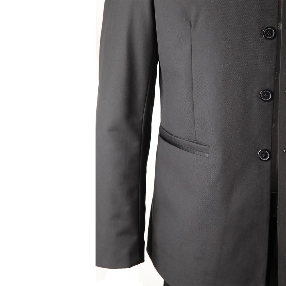 Uomo Cinese Casual Suit Pulsante Frontale Blazer Giacche Business Sport Cappotti Cinese Tradizionale Uniforme
