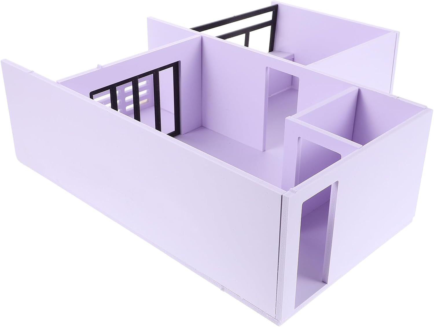 HOMOBABE Scale DIY Architectural Model Kit Unfinished Apartment Layout with Precise Scale for Crafting Enthusiasts and Educational Use Includes Essential for Imaginative Construction and