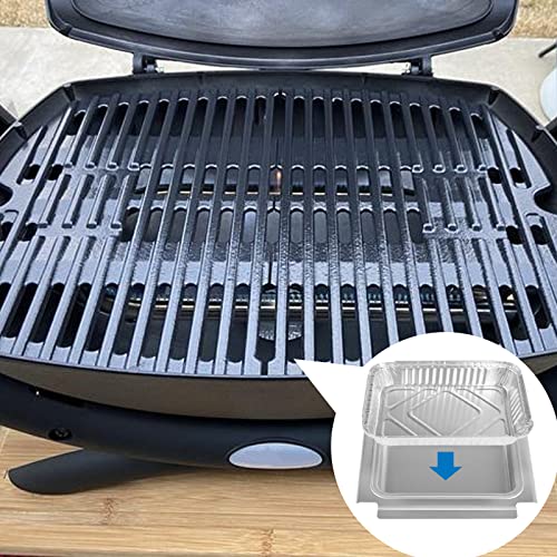 Image of Uniflasy 80346 Catch Pan for Weber Q1200 Q1000 Grill Grease Drip Pan