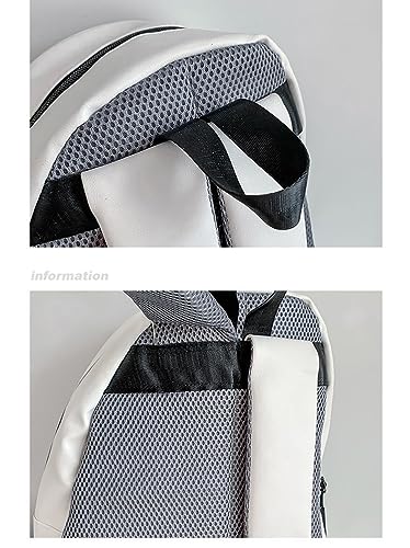 Cute Large Halloween Ghost Daypack Funny Novelty Backpack for Men Women Teen Sling Bag Travel Backpack (White,Large)4