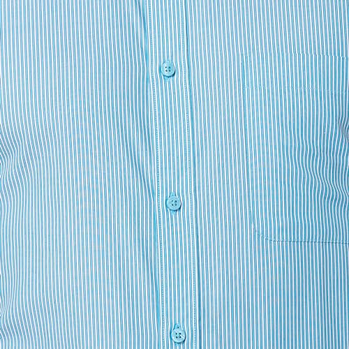 Image of Raymond Men's Slim Fit Pure Cotton Structure Pattern Semi Cutaway Collar Full Sleeve Formal Shirt