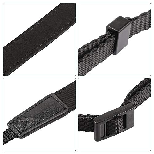 RuleaxAsi Alça da câmera com fivelas de liberação rápida, Corda de câmera ajustável Compatível com G