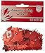 Amscan Canadian Flag Printed Party Confetti Pack Mix, 1.5 oz, Red/White