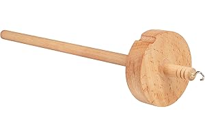 Finetoknow Premium Drop Spindle Top Whorl For Handcrafted Yarn Spinning