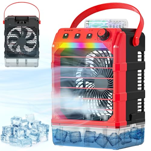 Image of Misting Fan Portable Compatible for Milwaukee 18V Battery(No Battery)