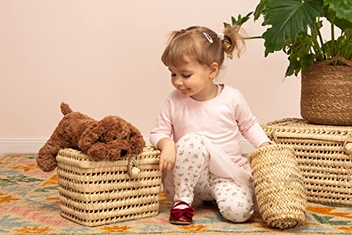 Teddy Hermann 91974 Schlenkerhund braun 28 cm, Kuscheltier