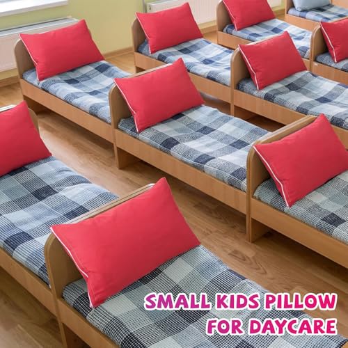 Set 6 Almohadas pequeñas Rojo 36x23 cm confort miniatura 4