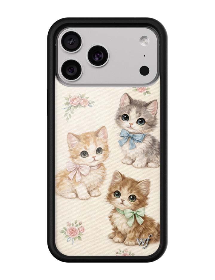 Image of Wildflower Cases - iPhone 17 Pro Max Compatible - Vintage Kittens