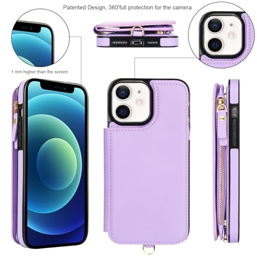 Coque iPhone 12 Mini avec fermeture éclair et protection écran - 5