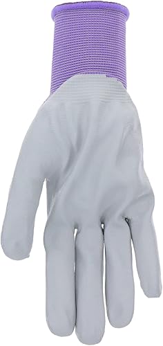 Miniatura 9 de MUD Everyday - Guantes de trabajo de palma de cuero sintético reforzado de alta destreza para mujer