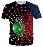 t shirt printing uk Allover bedruckte t-Shirts sind einzigartig mit Galaxy und Tier Grafik, bunt und hell, kein Fading gefertigt!